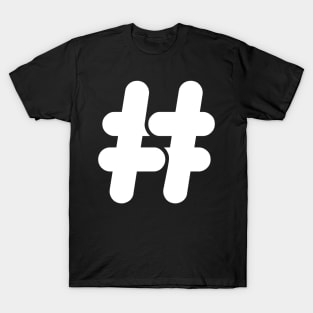 Hashtag # T-Shirt